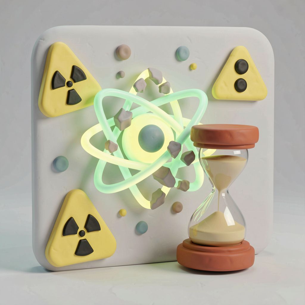 Máy Tính Chu Kỳ Bán Rã & Phân Rã Hạt Nhân (Radioactive Decay)