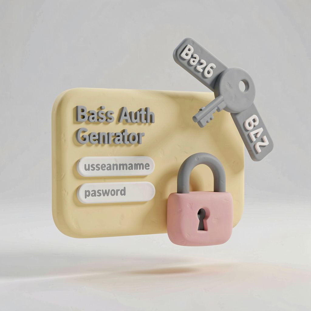 Trình tạo xác thực cơ bản (Basic Auth) – Basic auth generator
