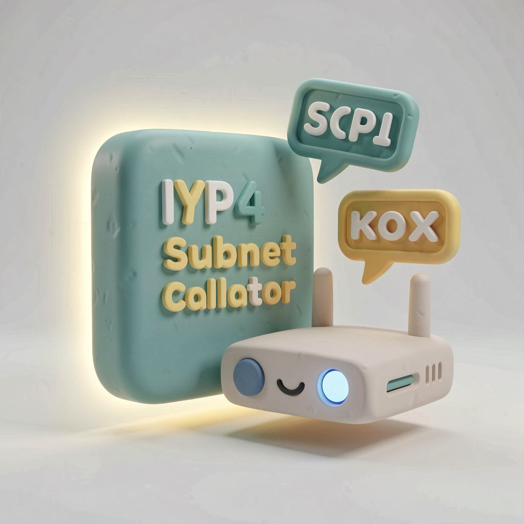 Trình tính toán mạng con IPv4 (Subnet) – IPv4 subnet calculator
