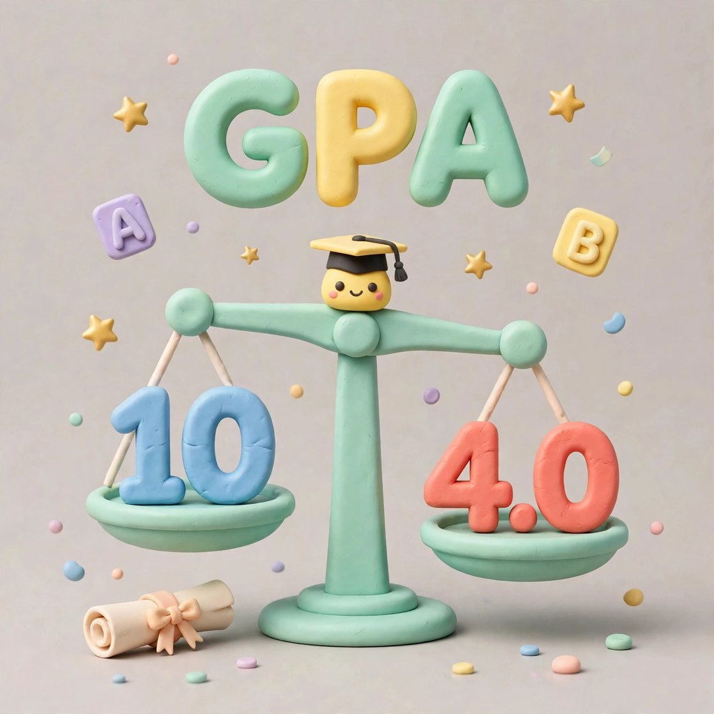 Quy đổi GPA thang 10 sang thang 4 & điểm chữ
